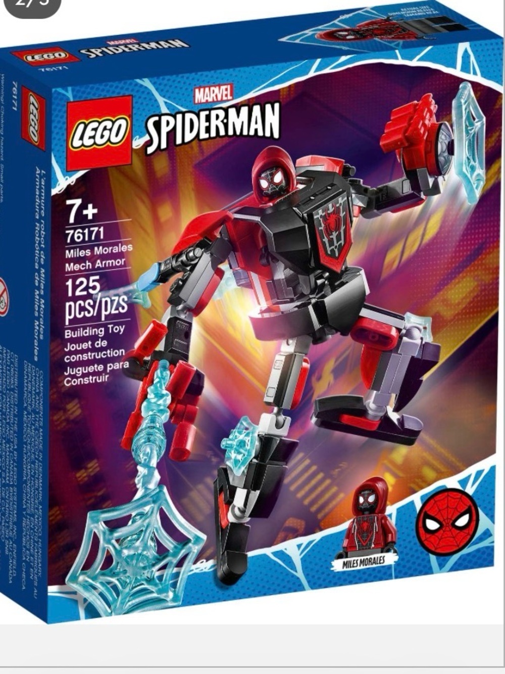 Lego Spider-Man 76171 Miles Morales Mech Armor